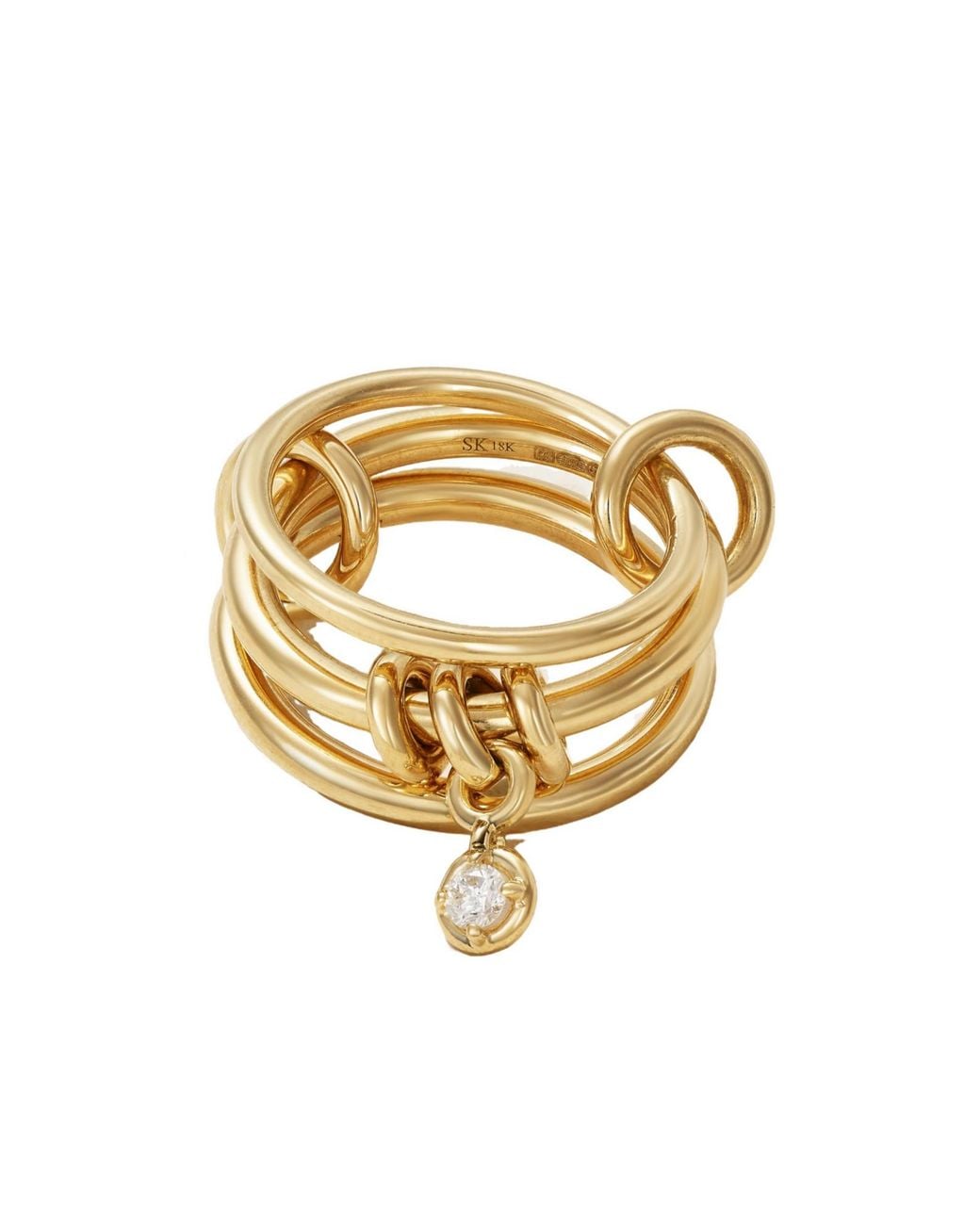 Spinelli Kilcollin Metallic Diamond Rings