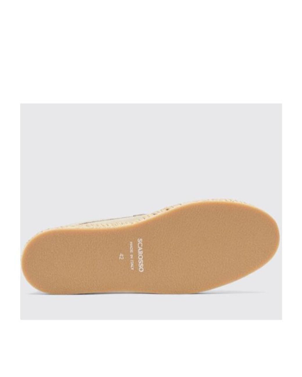 Scarosso White Diego Round-Toe Espadrilles for men