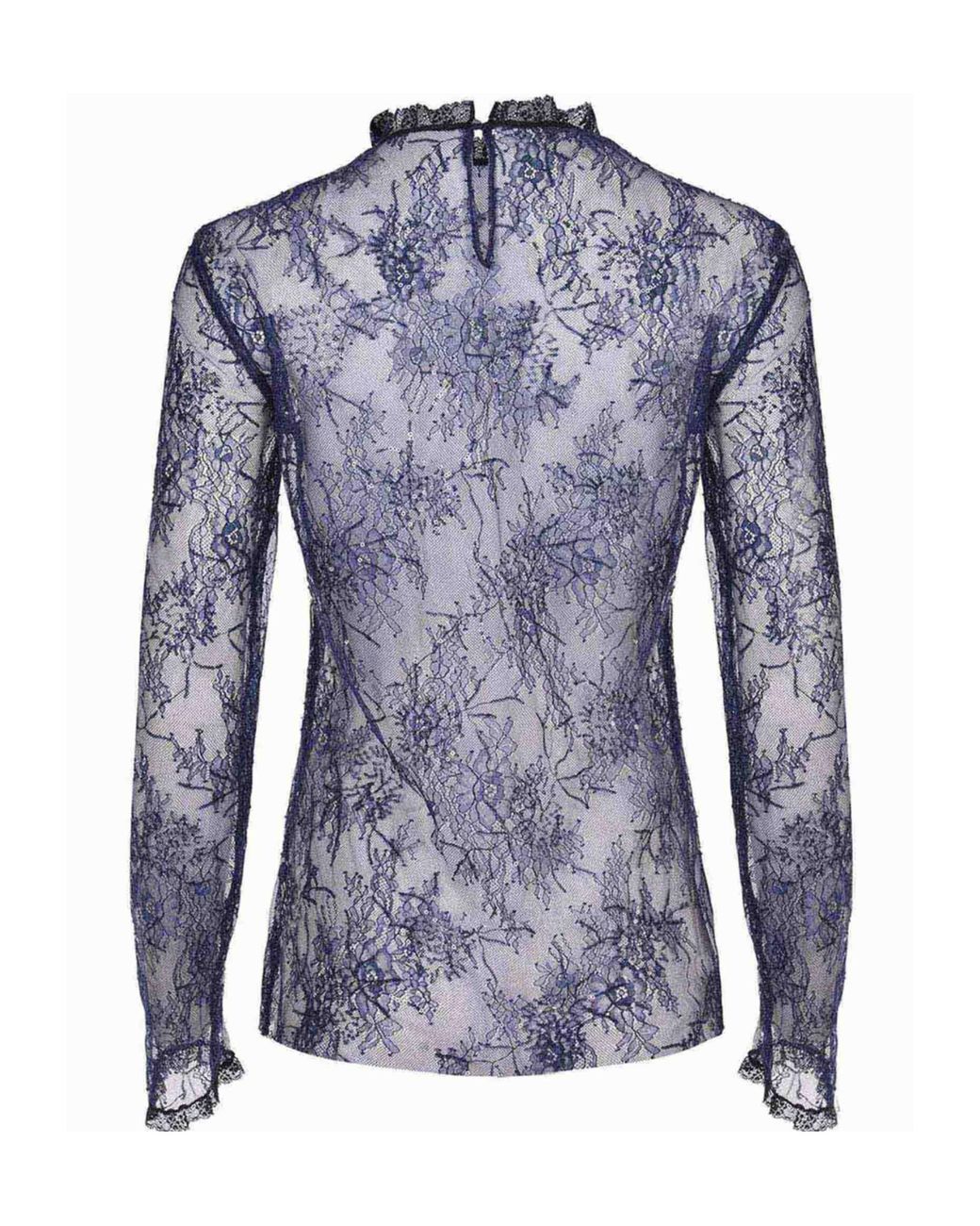 Alberta Ferretti Blue Long-Sleeved Cover-Up