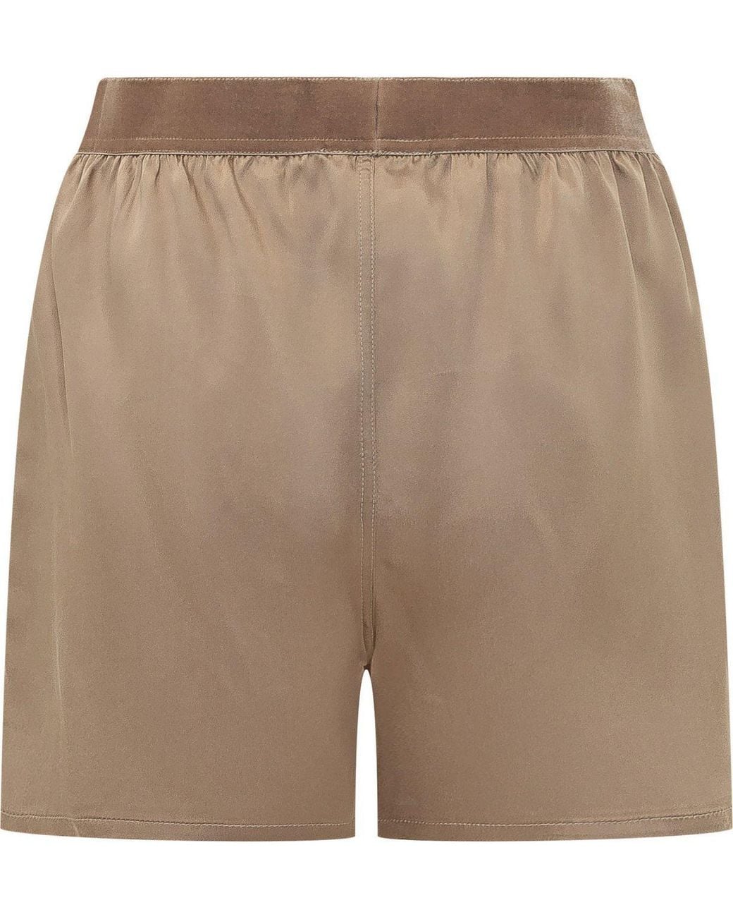 Tom Ford Natural Logo Waistband Shorts