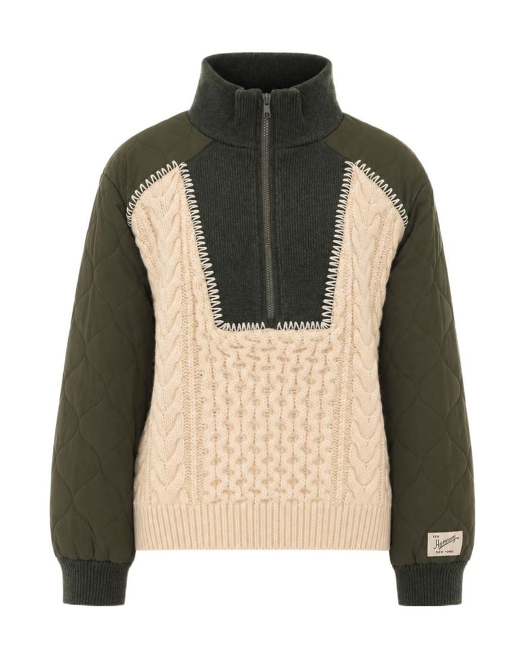 Sea Green Turtleneck Sweater