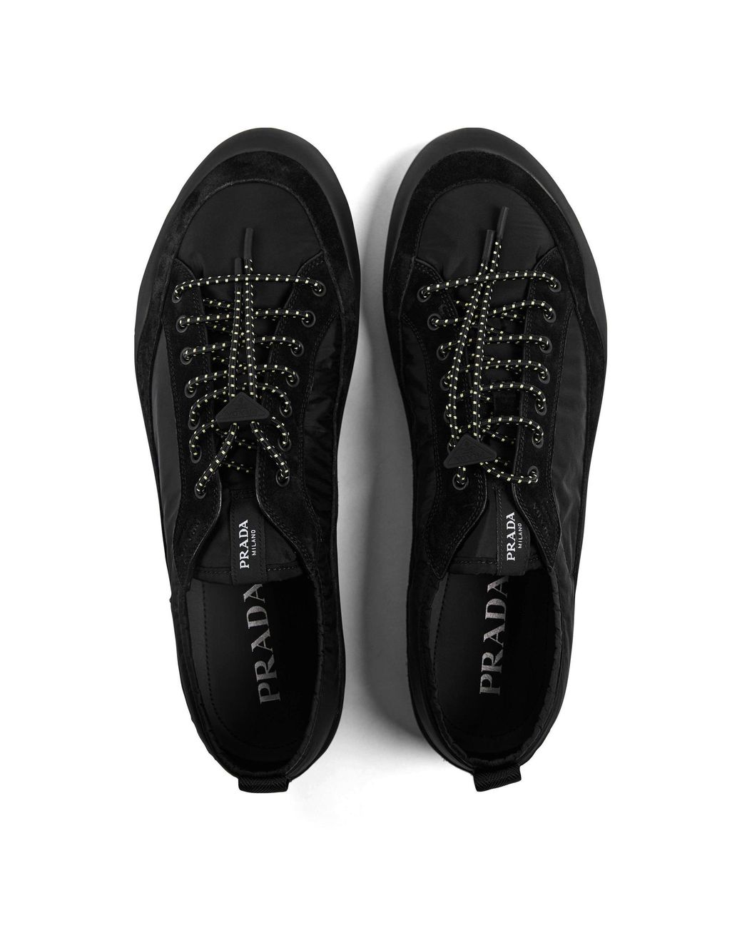 Prada Black Low-Top Trainers for men