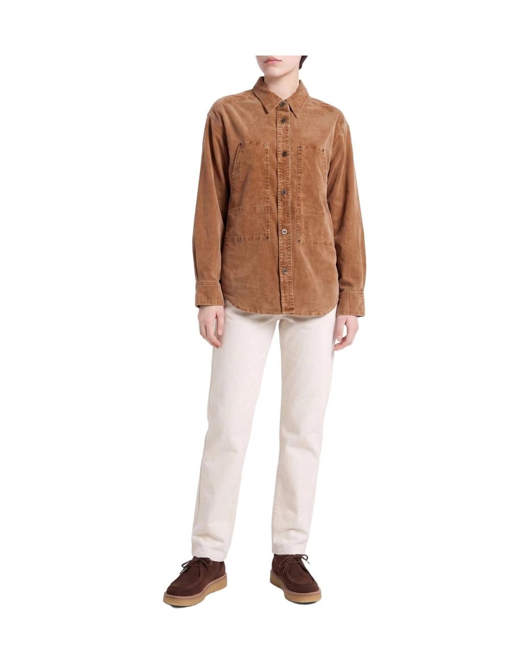 Isabel Marant Brown Corduroy Shirt