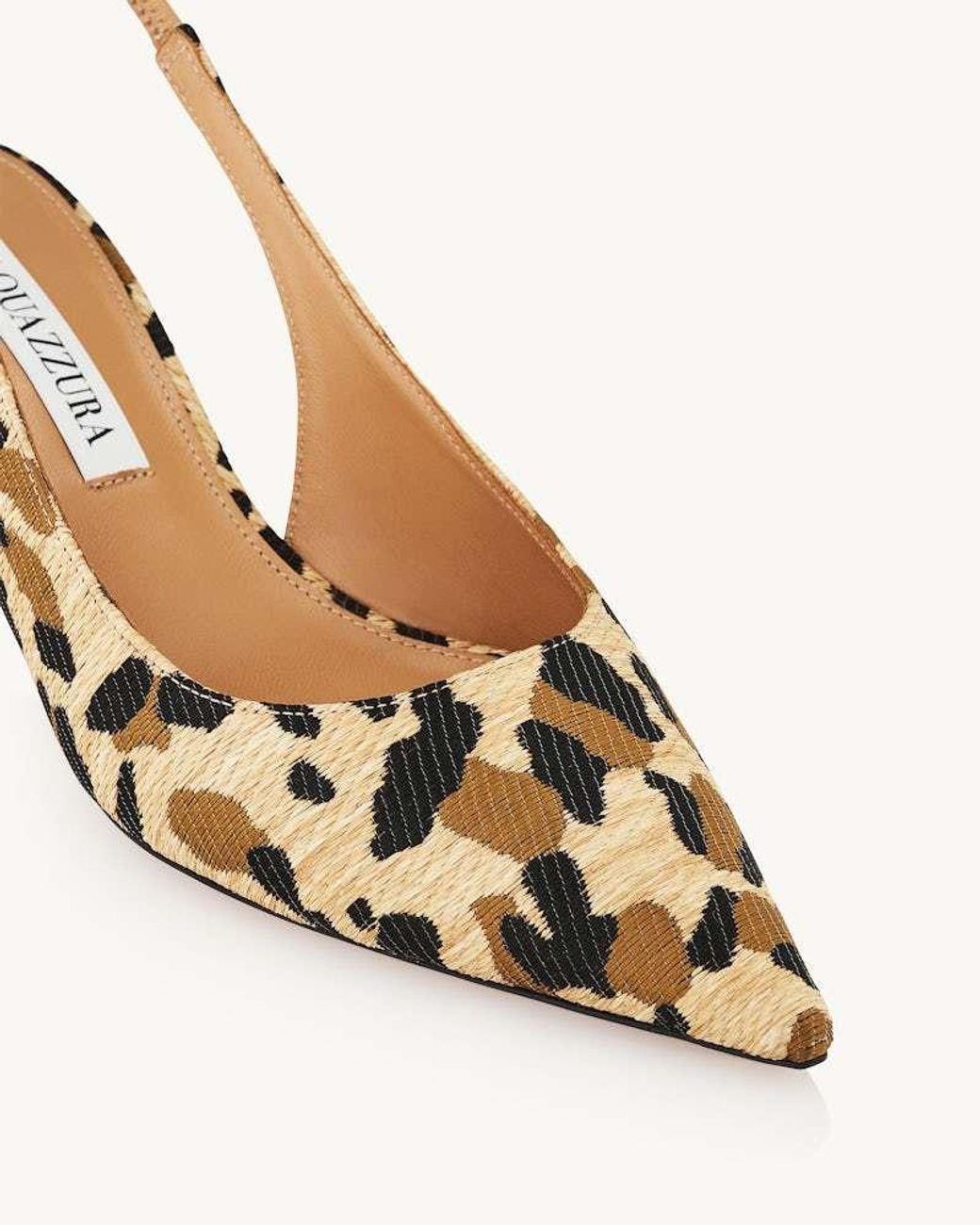 Aquazzura Metallic New Purist Sling Pumps