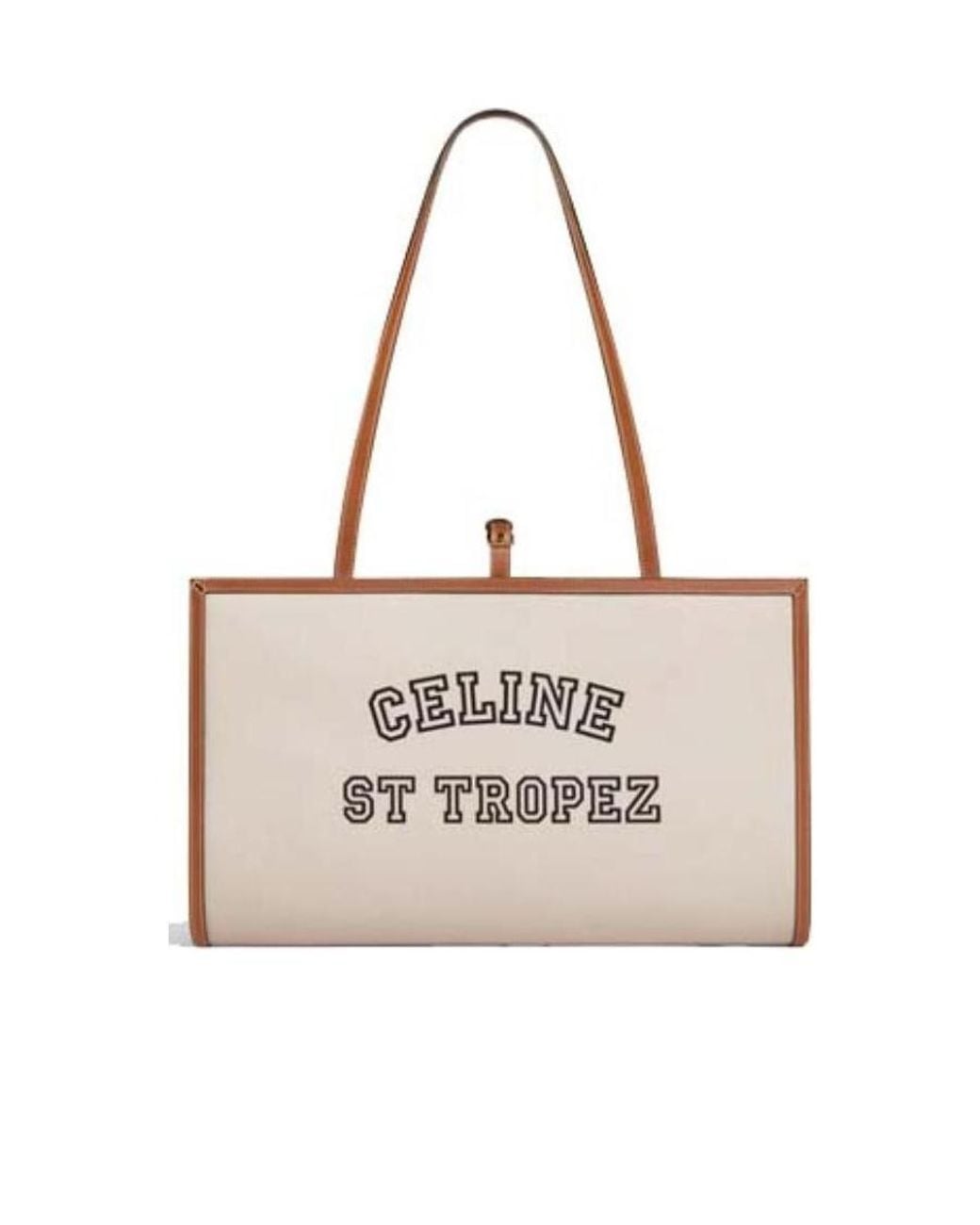 Céline White Towel Carrier