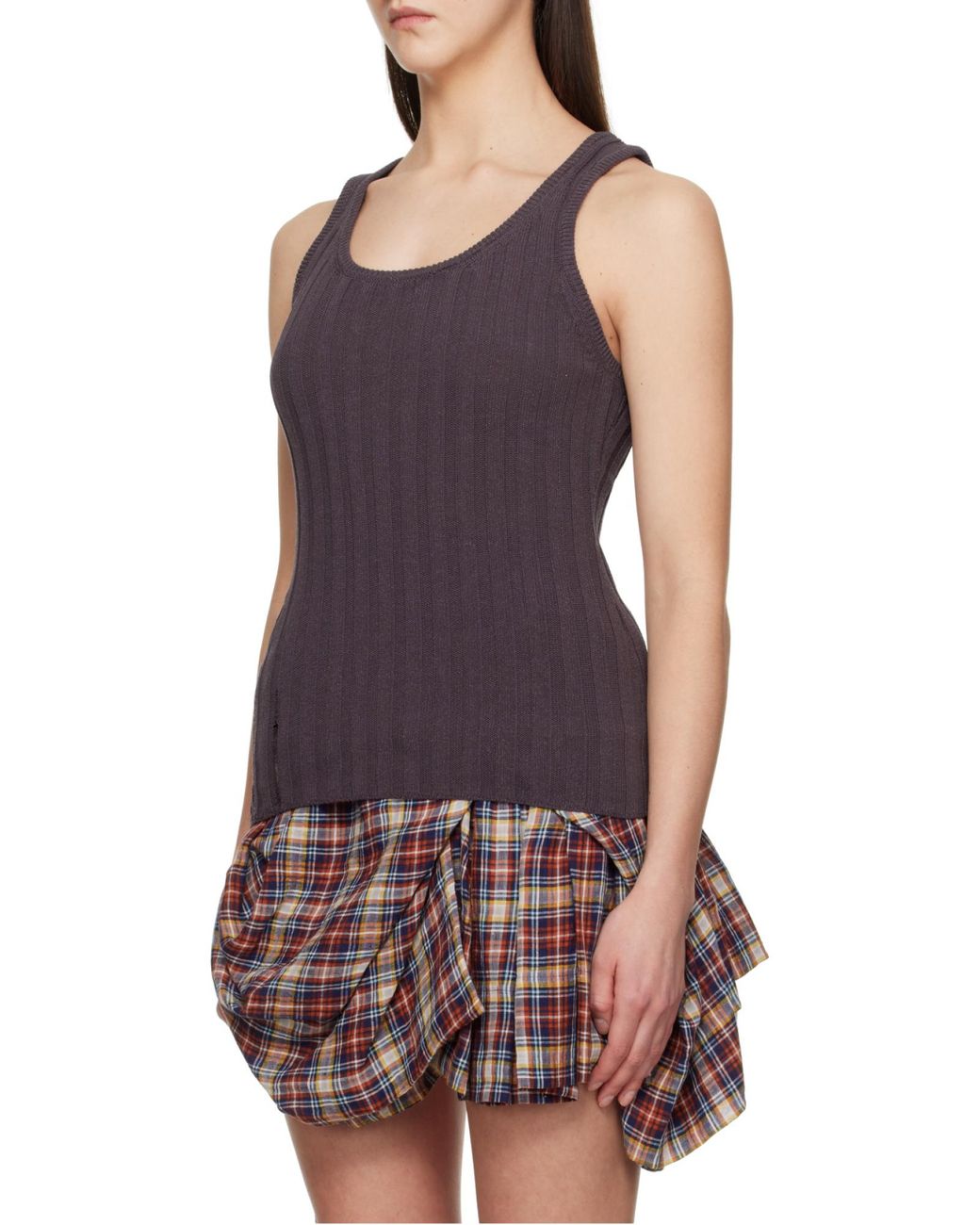Acne Purple Tank Top