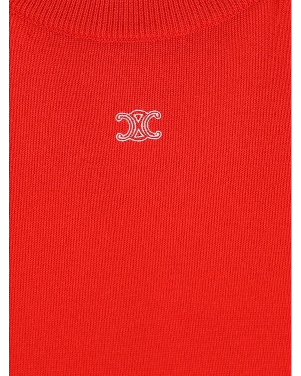 Céline Red Top