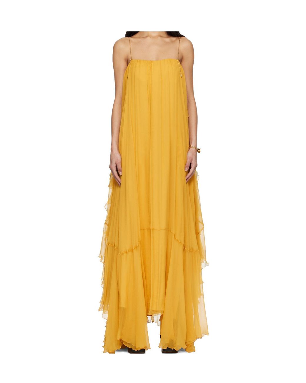 Chloé Yellow Sleeveless Dress
