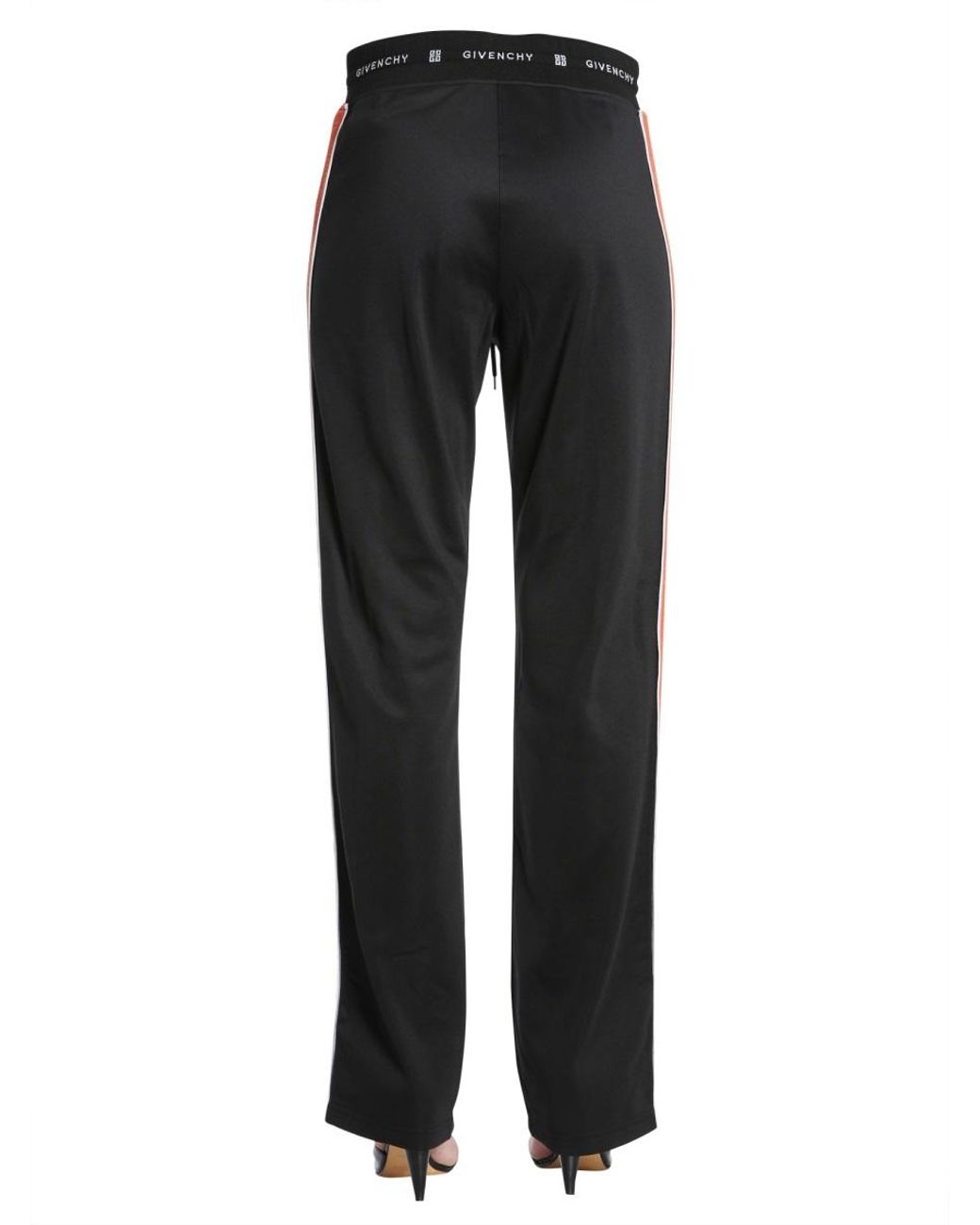 Givenchy Black Side-Striped Sweatpants
