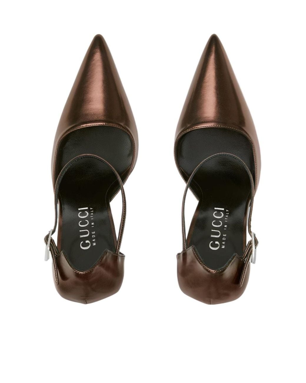 Gucci White Bombshell Pump