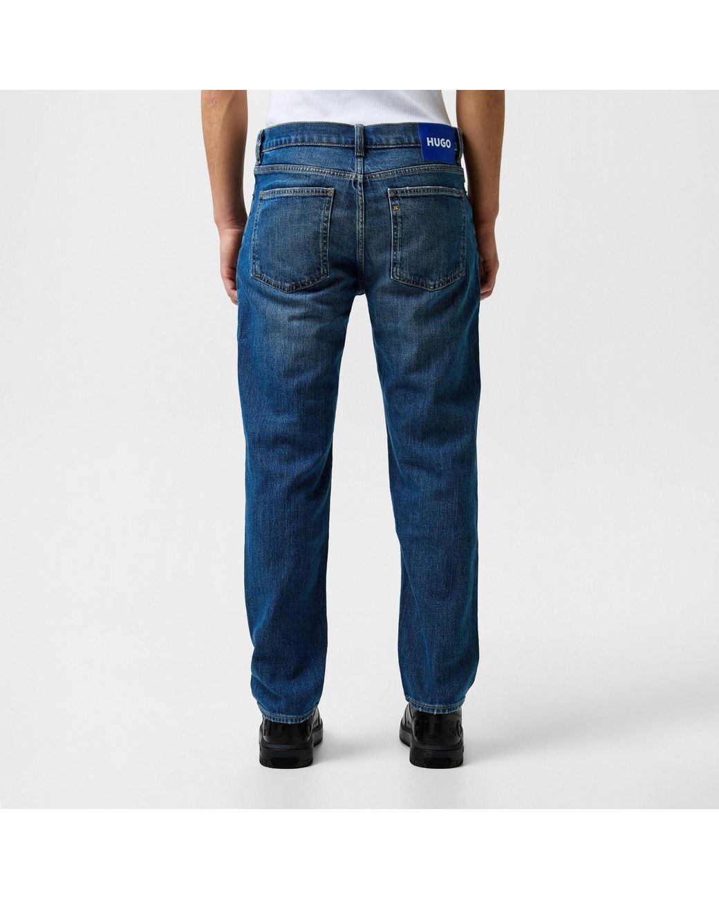 Boss Blue Straightleg Jeans for men