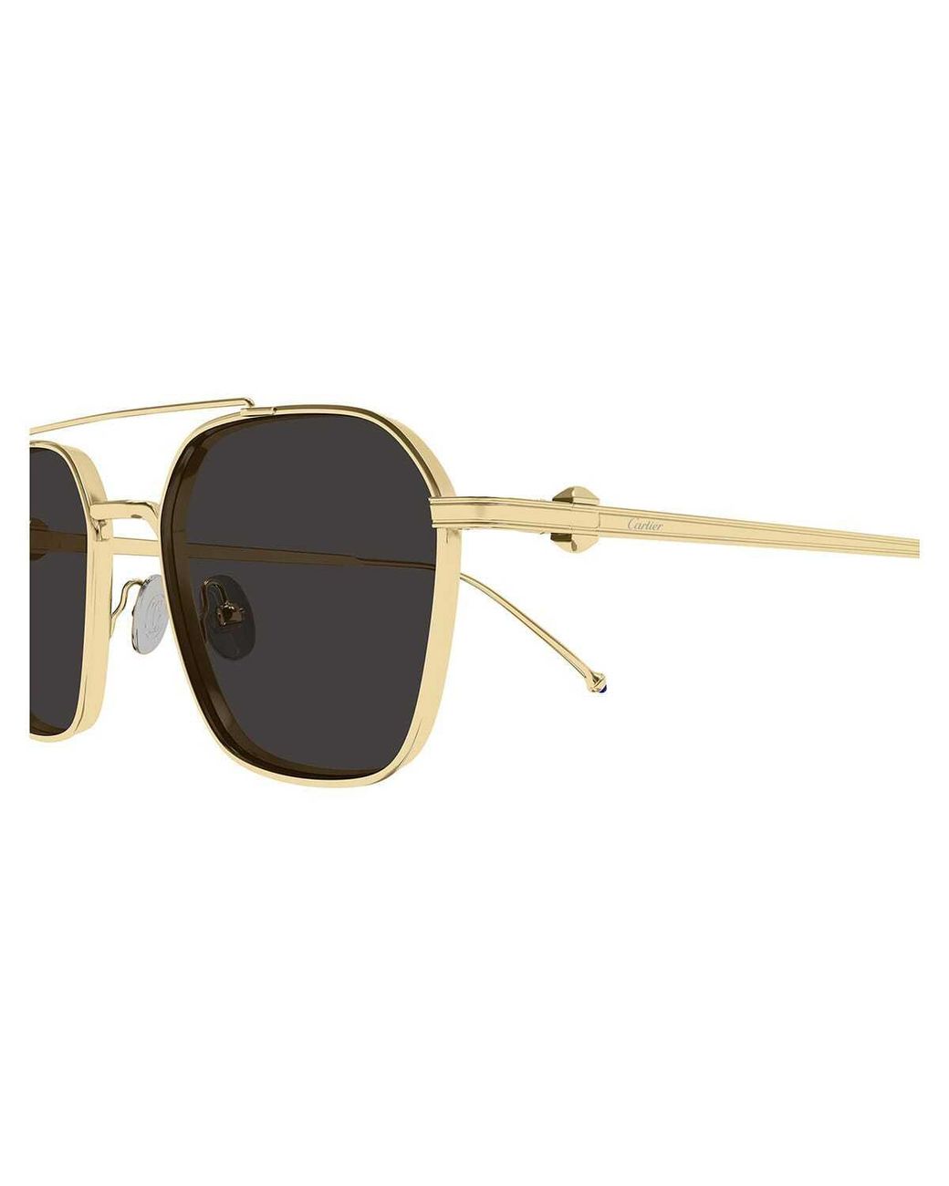 Cartier Multicolor Square Frame Sunglasses for men