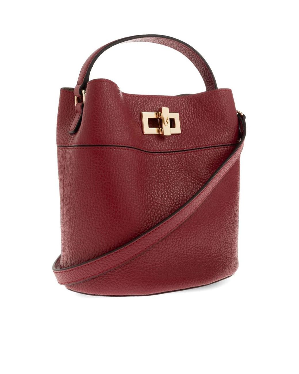 Furla Red Amelia バケットバッグ