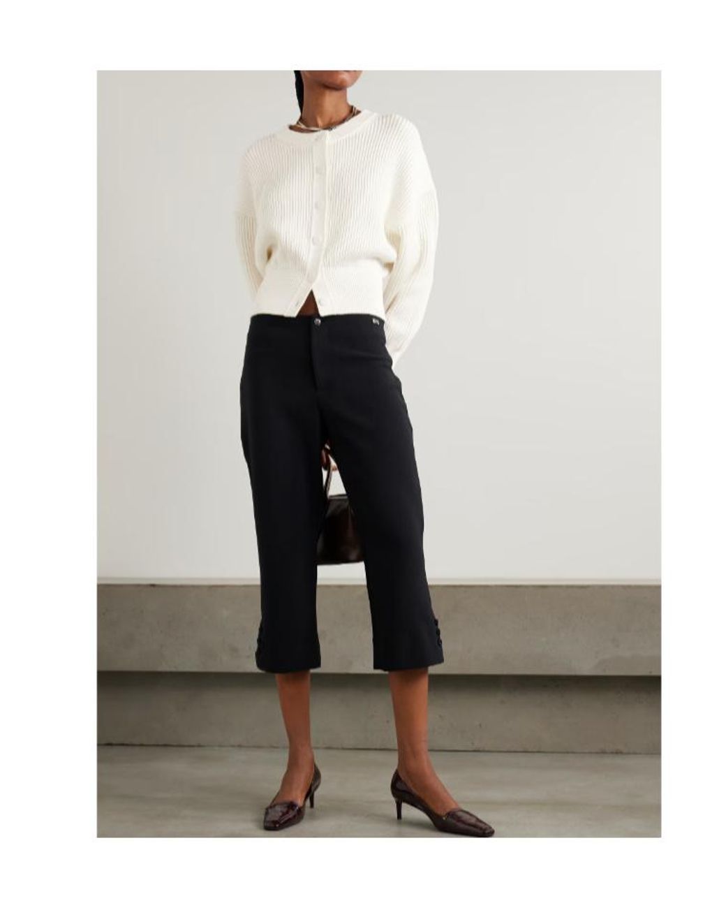 Altuzarra White Cotton Cardigan