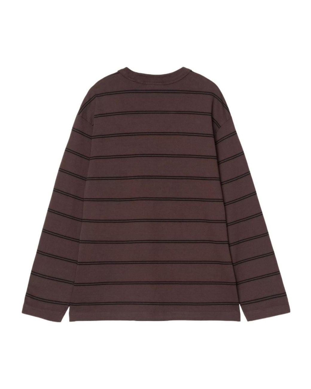 Carhartt Brown L/S Cardona Pocket T-Shirt