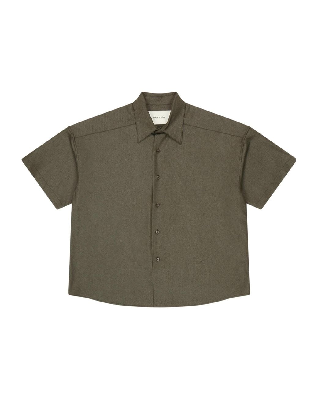 Entire studios Green Short-Sleeves Shirt for men