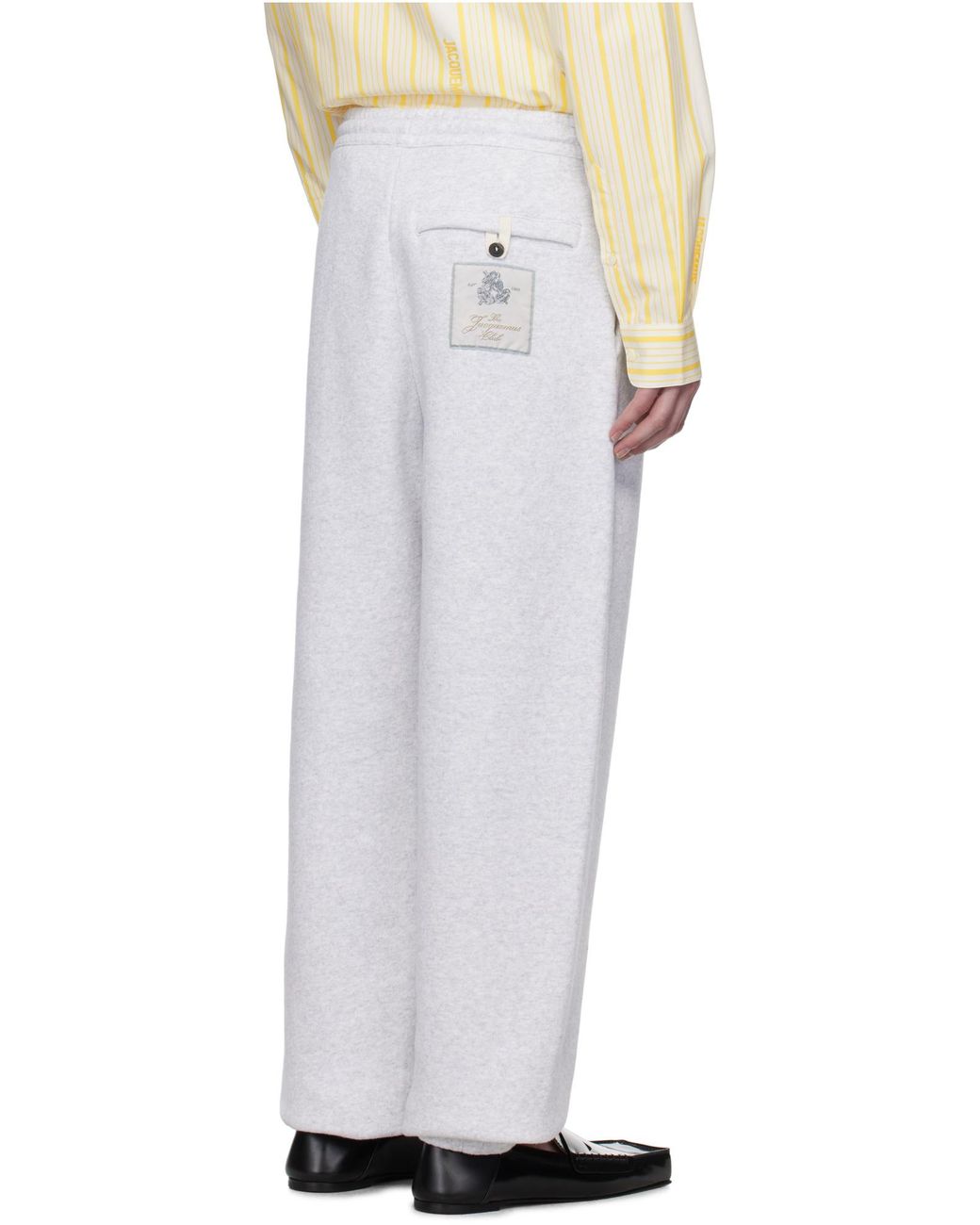 Jacquemus White The Torneo Track Pants for men