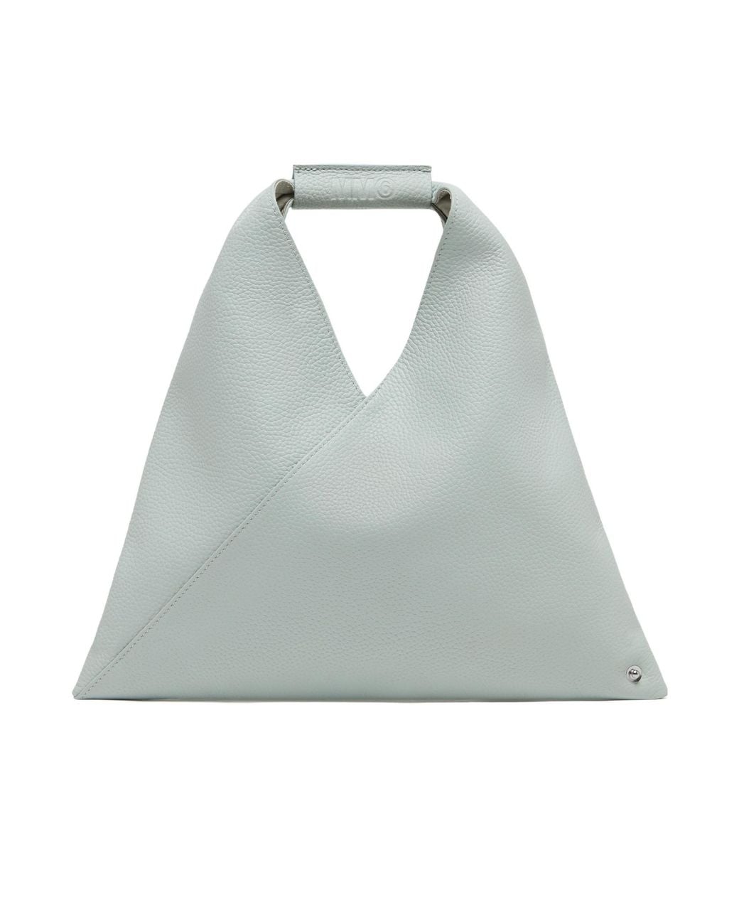 MM6 by Maison Margiela Blue Circular Top Handle Bag