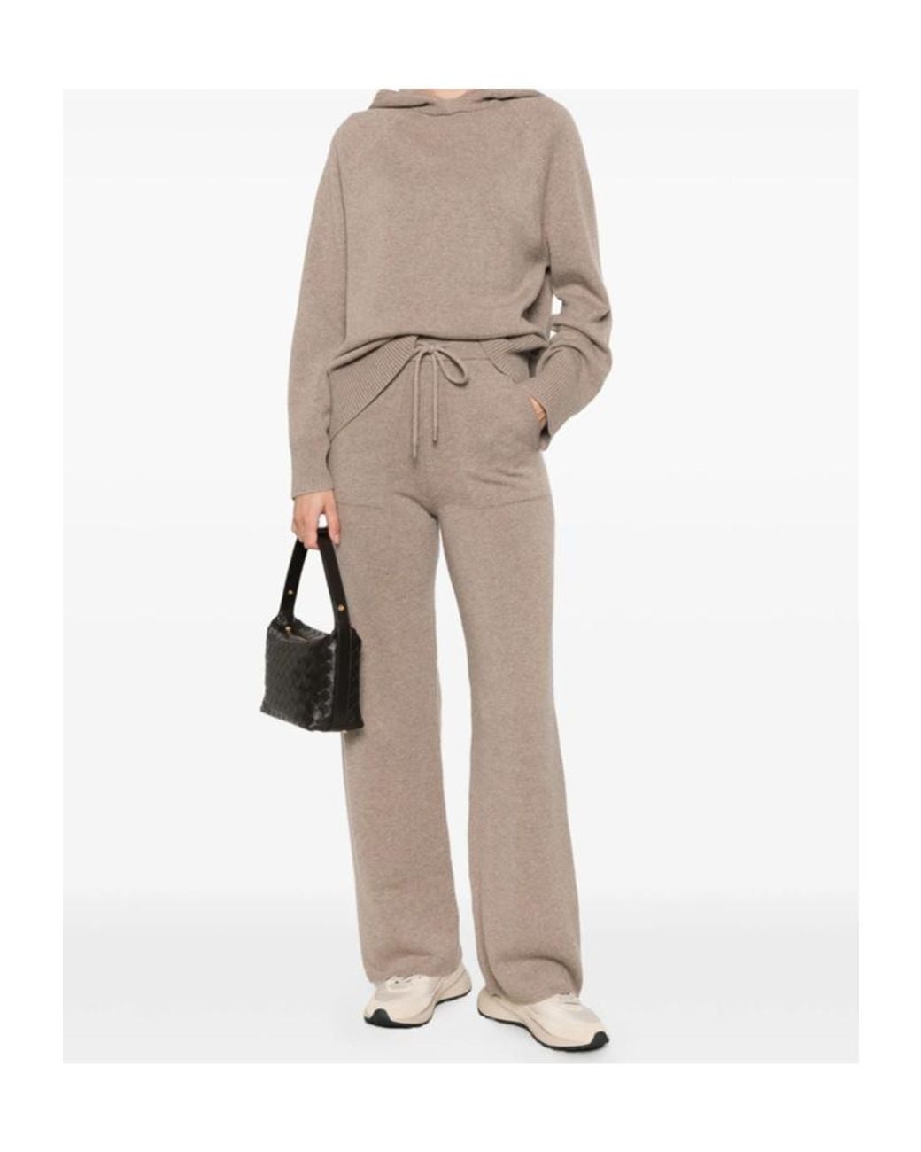 Max Mara Natural Drawstring Casual Pants