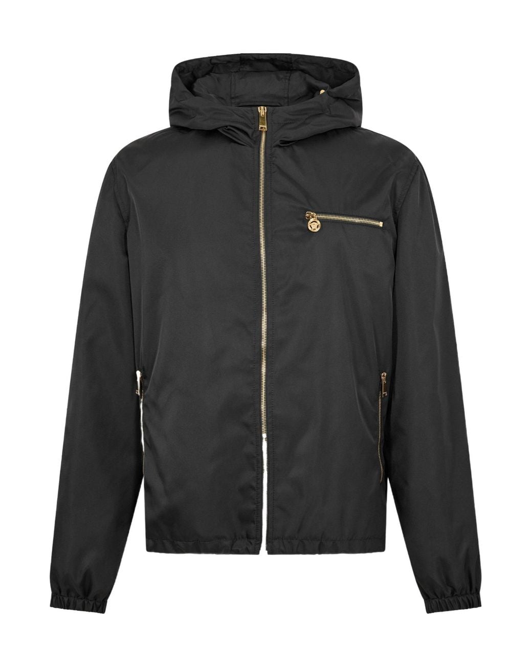 Versace Black Stylish And Versatile Casual Jacket for men