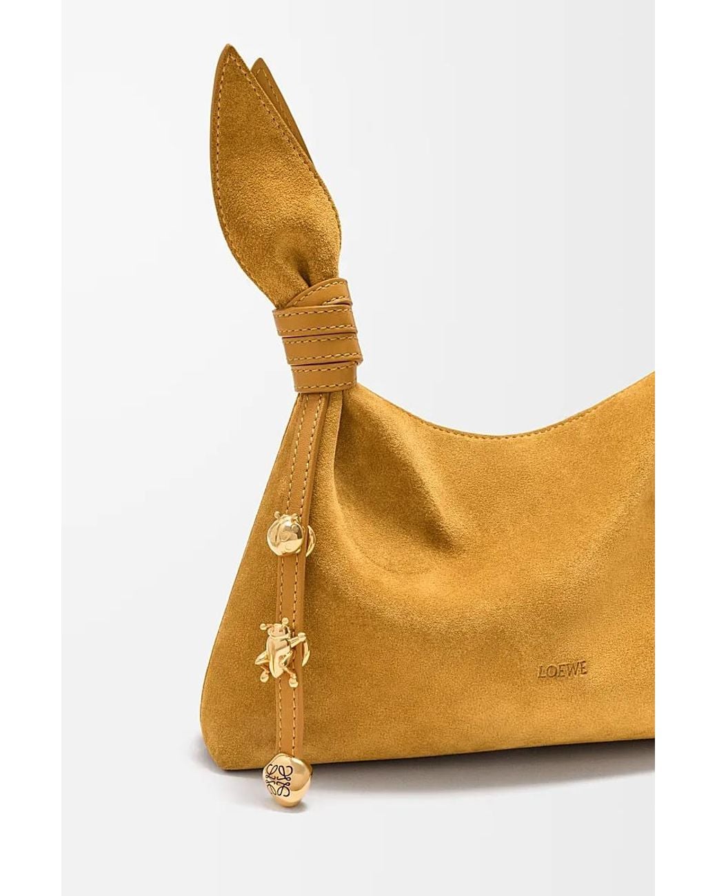 Loewe Brown Mini Scarf Bag