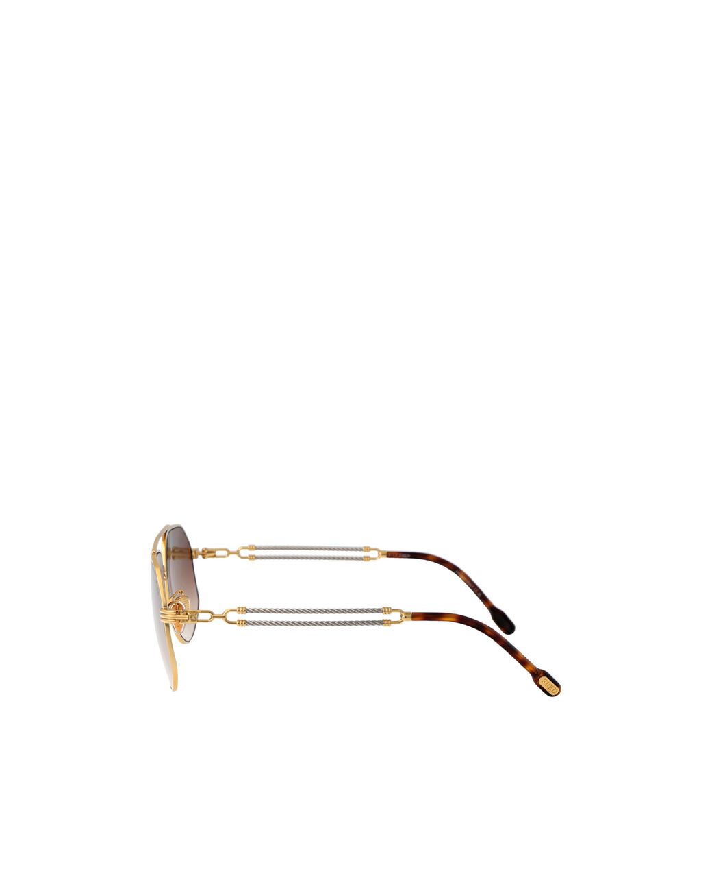 Fred Multicolor Pilot-Frame Sunglasses for men