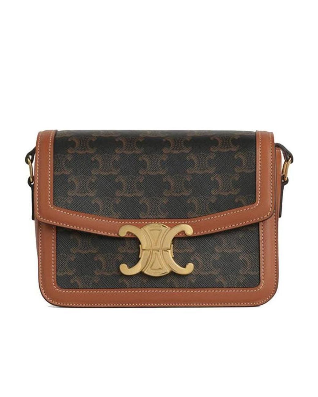 Céline Black Teen Triomphe Bag