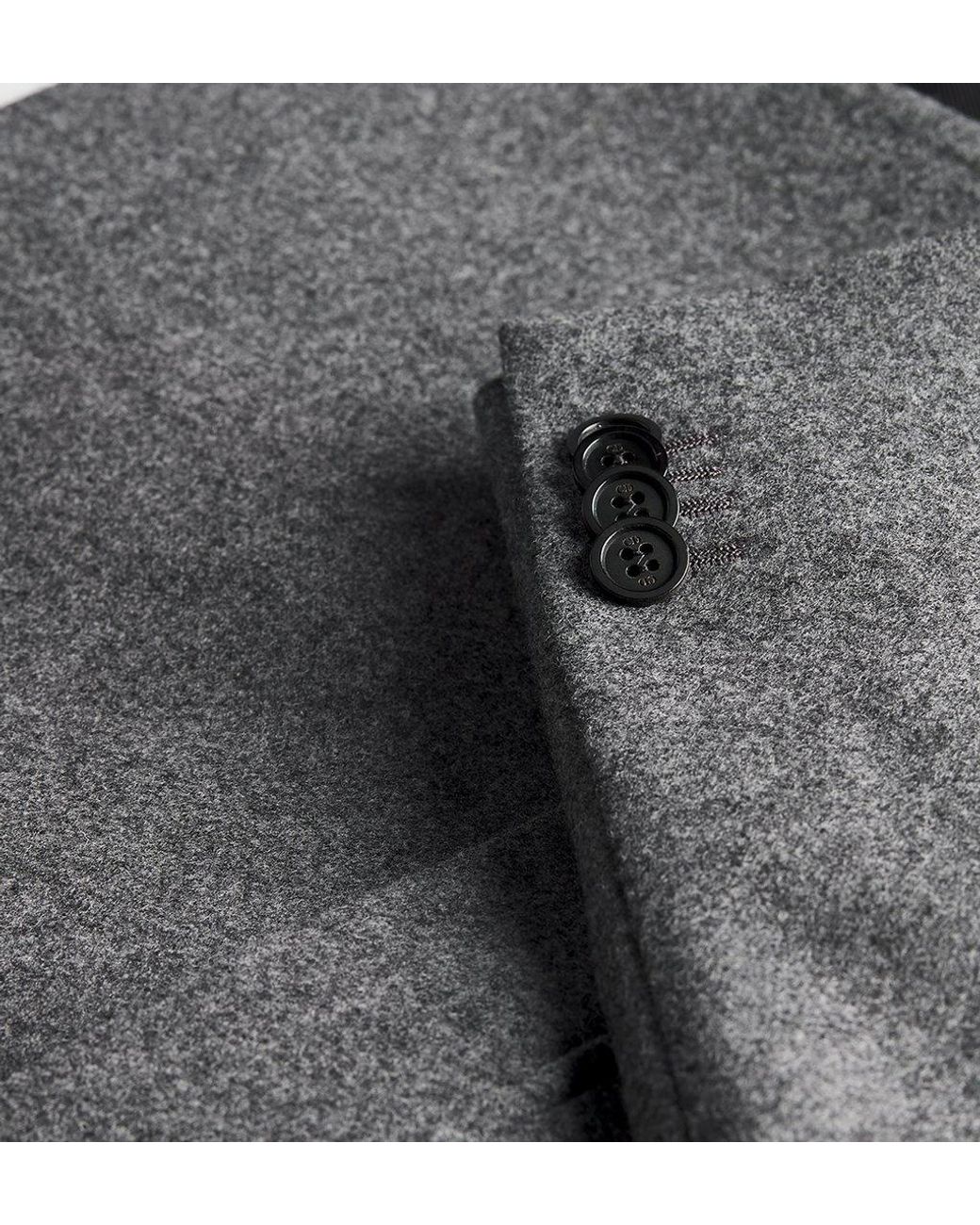 Dior Gray Double-Breasted Jacket for men