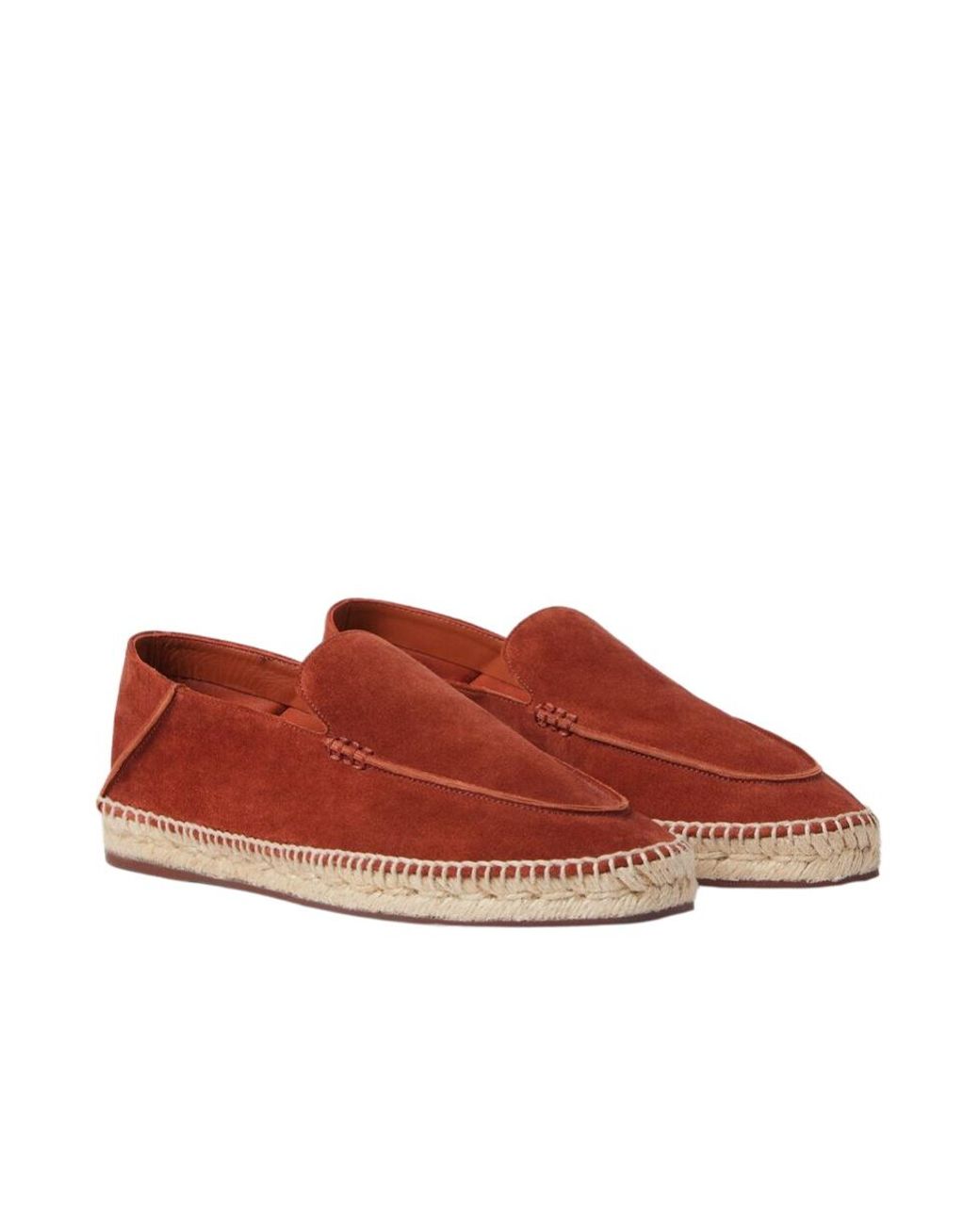 Loro Piana Red Seaside Walk Espadrille for men