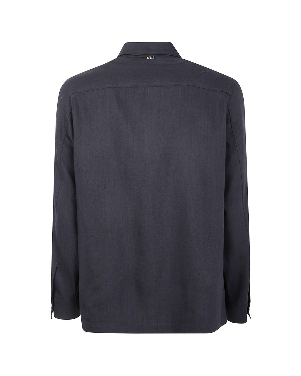 Paul Smith Blue Wool Shirt Jacket for men