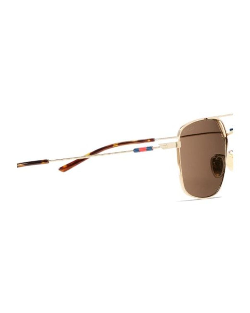 Gucci Multicolor Specialized Fit Navigator Sunglasses for men