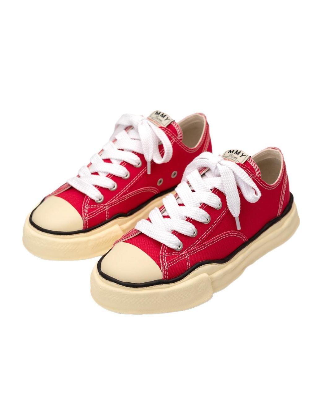 Maison Mihara Yasuhiro Red Peterson Og Round-Toe Sneakers for men