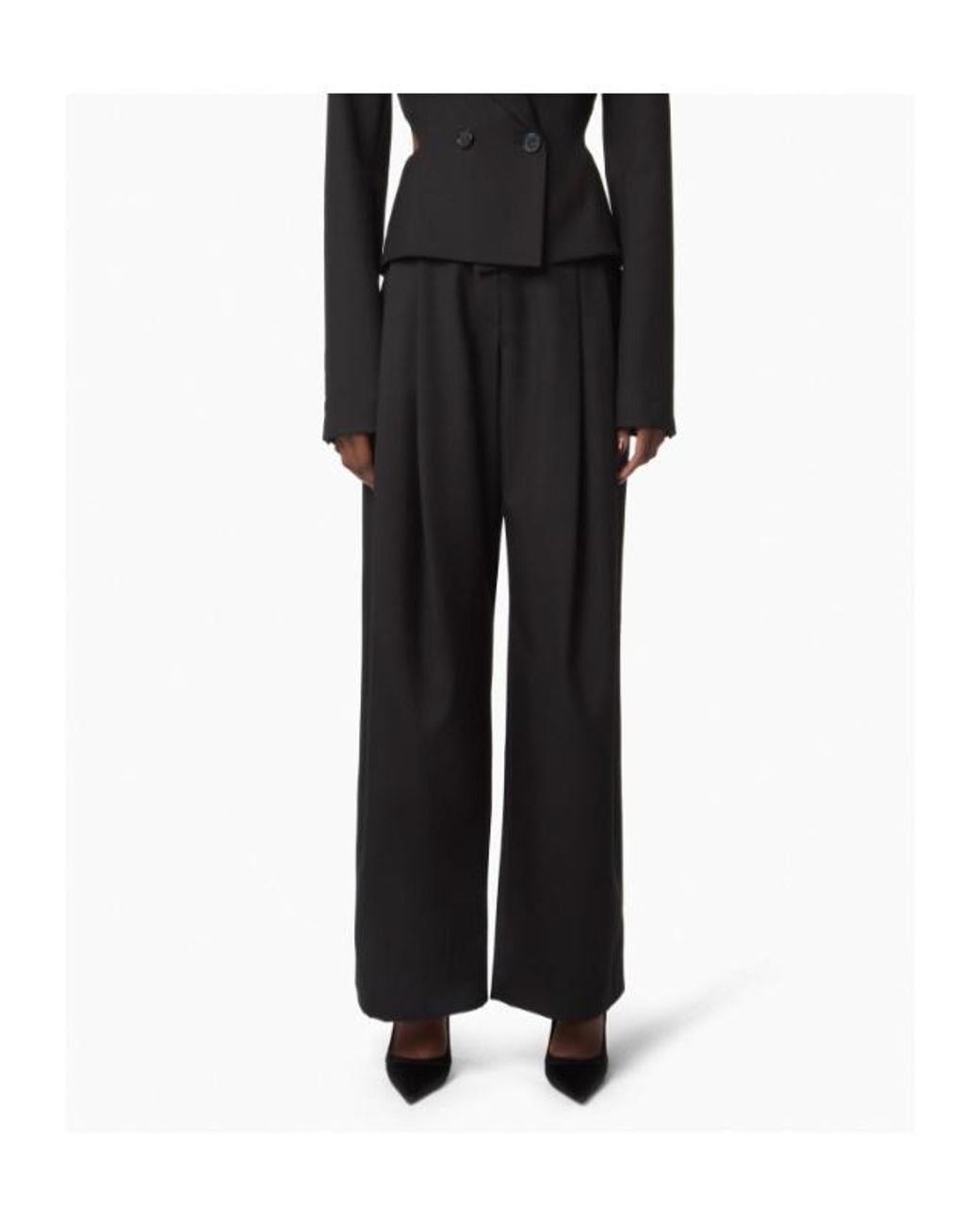 Nina Ricci Black Large Pants