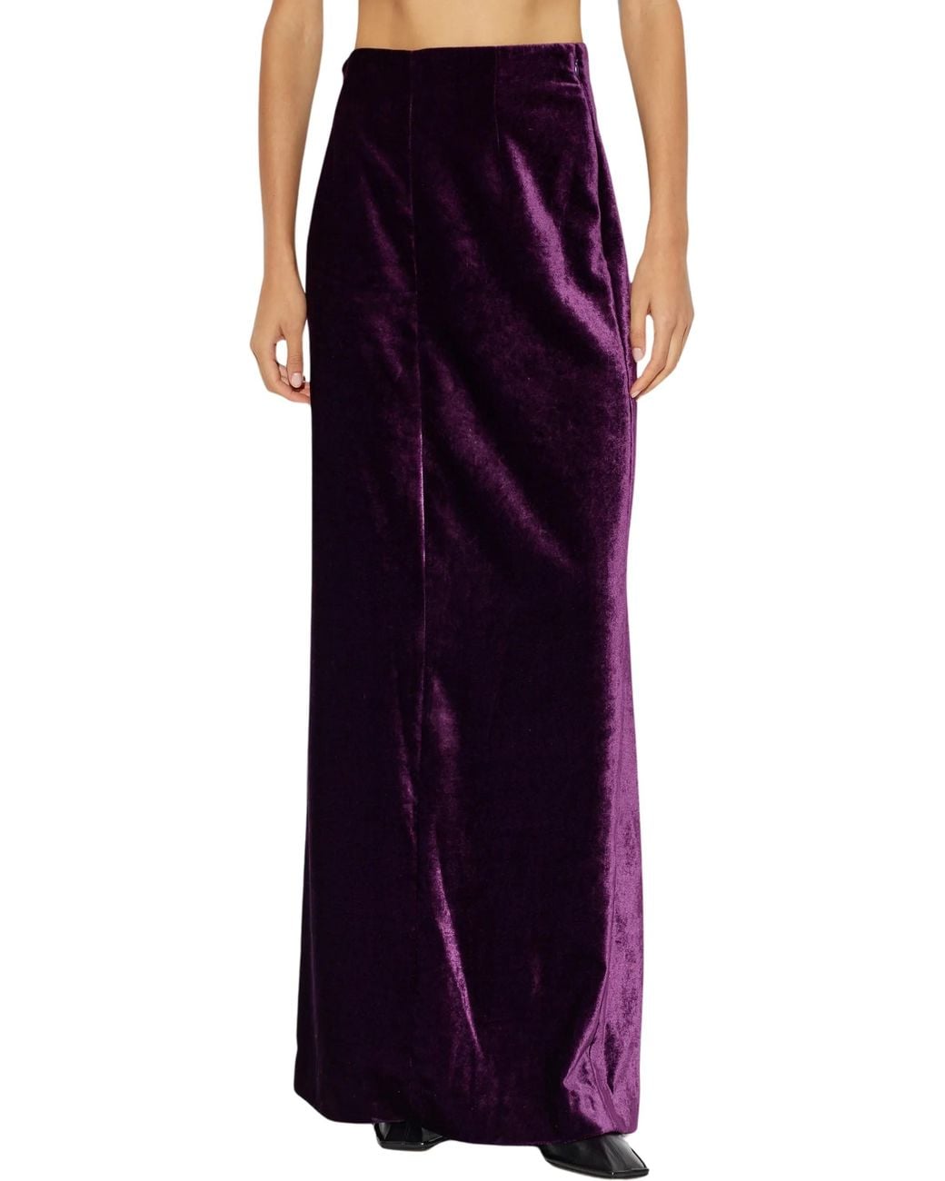 Maison Margiela Purple Midi Skirts