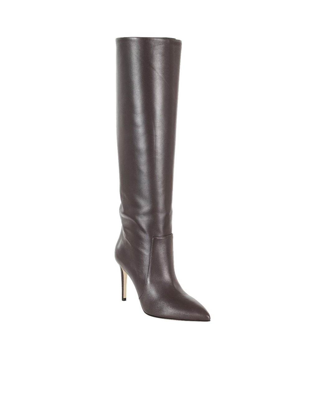 Paris Texas Brown Stiletto Heeled Boots