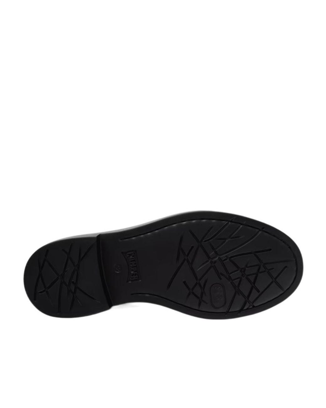 Camper Gray Leather Shoes For