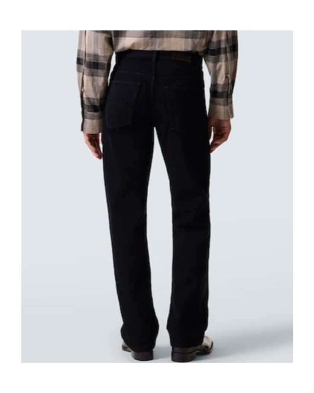 Calvin Klein Black 02 Mid-Rise Straight Jeans for men