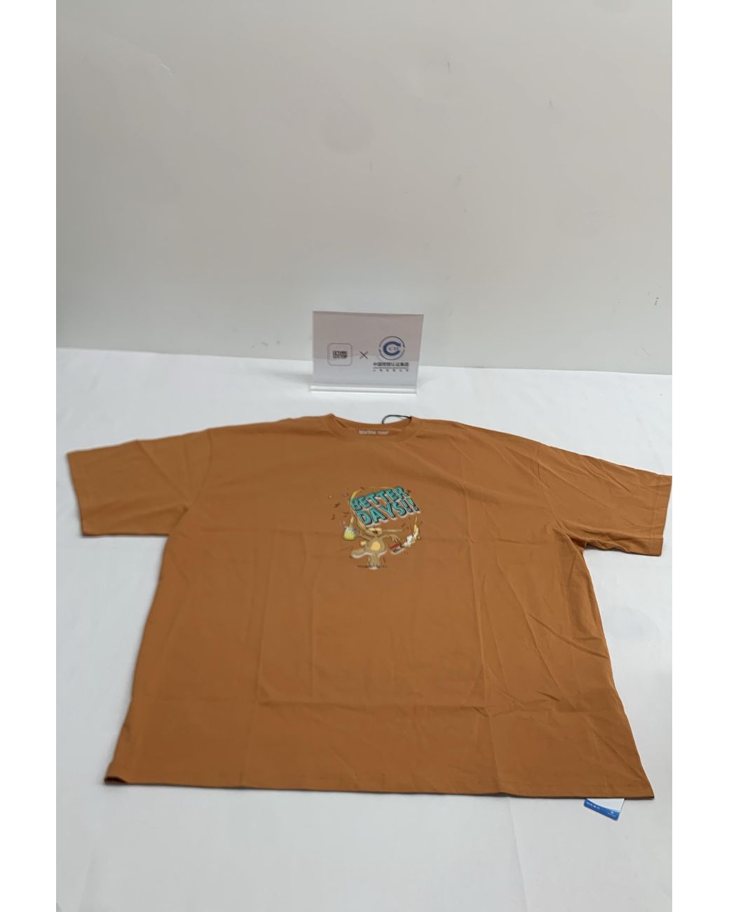 Martine Rose Orange Item O-Neck Short-Sleeved T-Shirt for men