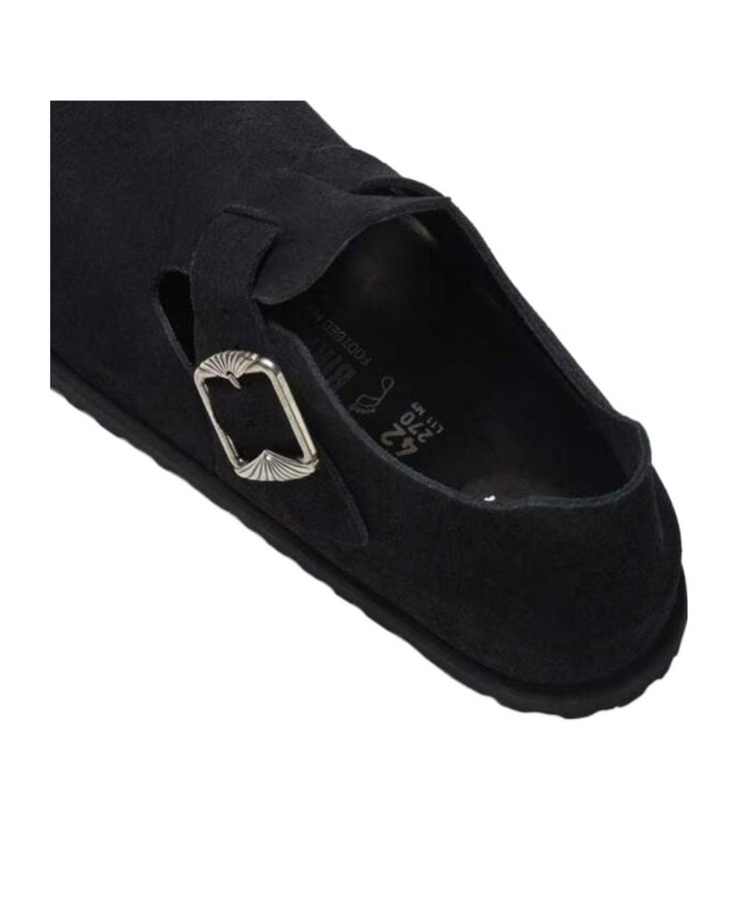 Birkenstock Black London Round-Toe Loafers for men
