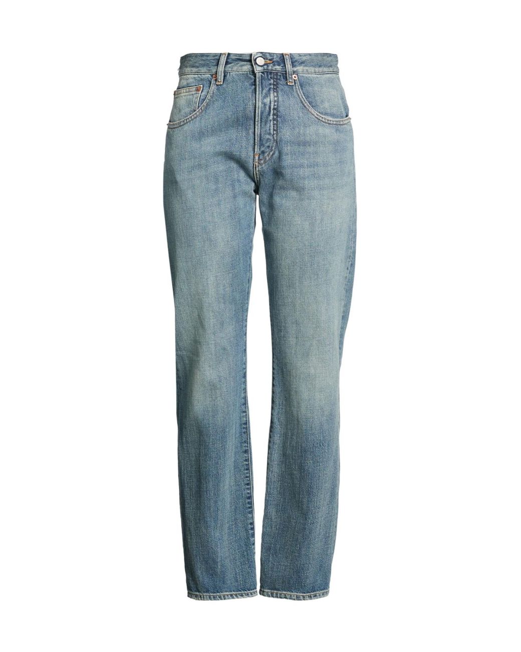 MM6 by Maison Margiela Blue Loose Fit Straightleg Trousers