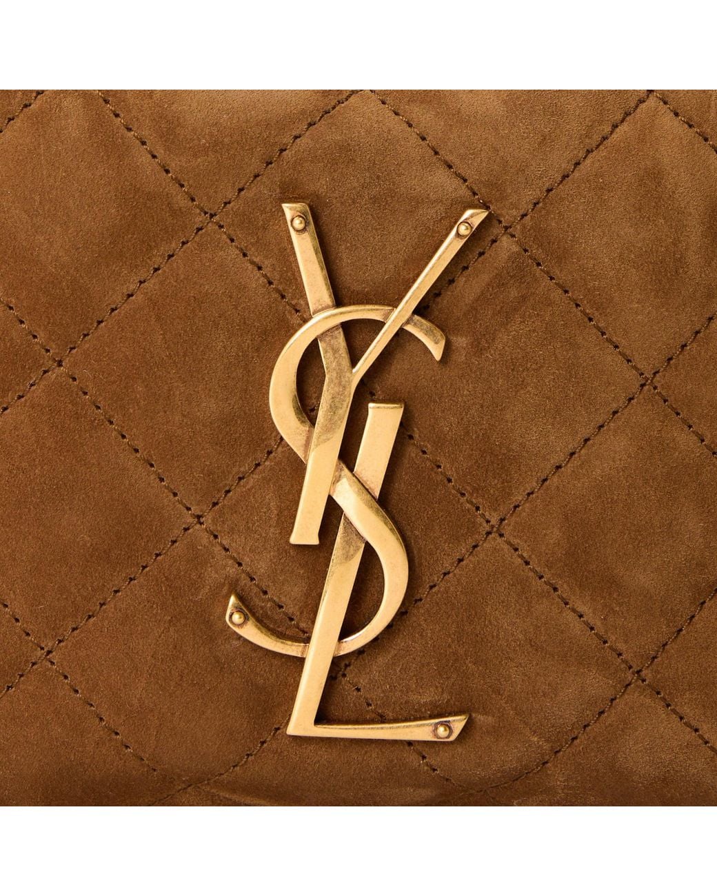 Saint Laurent Brown Minimalstyle Hobo Bag