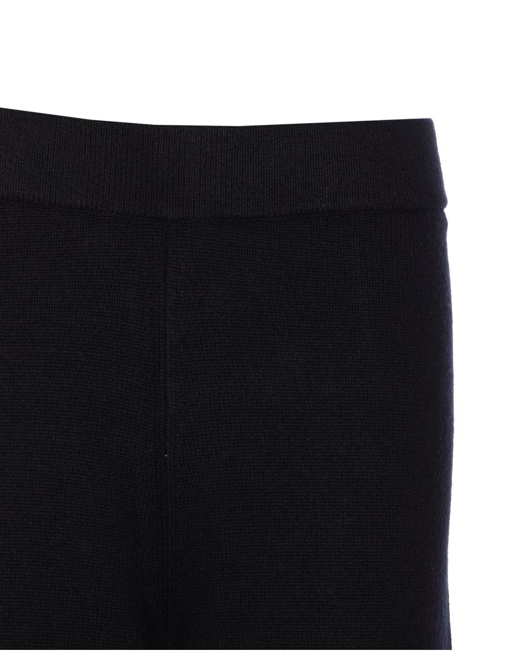 Max Mara Black Studio Mortiz Knitted Trousers