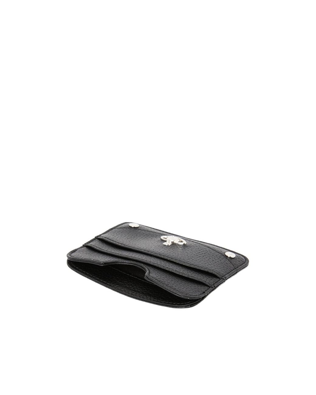 Vivienne Westwood Black Orb Logo Card Wallet