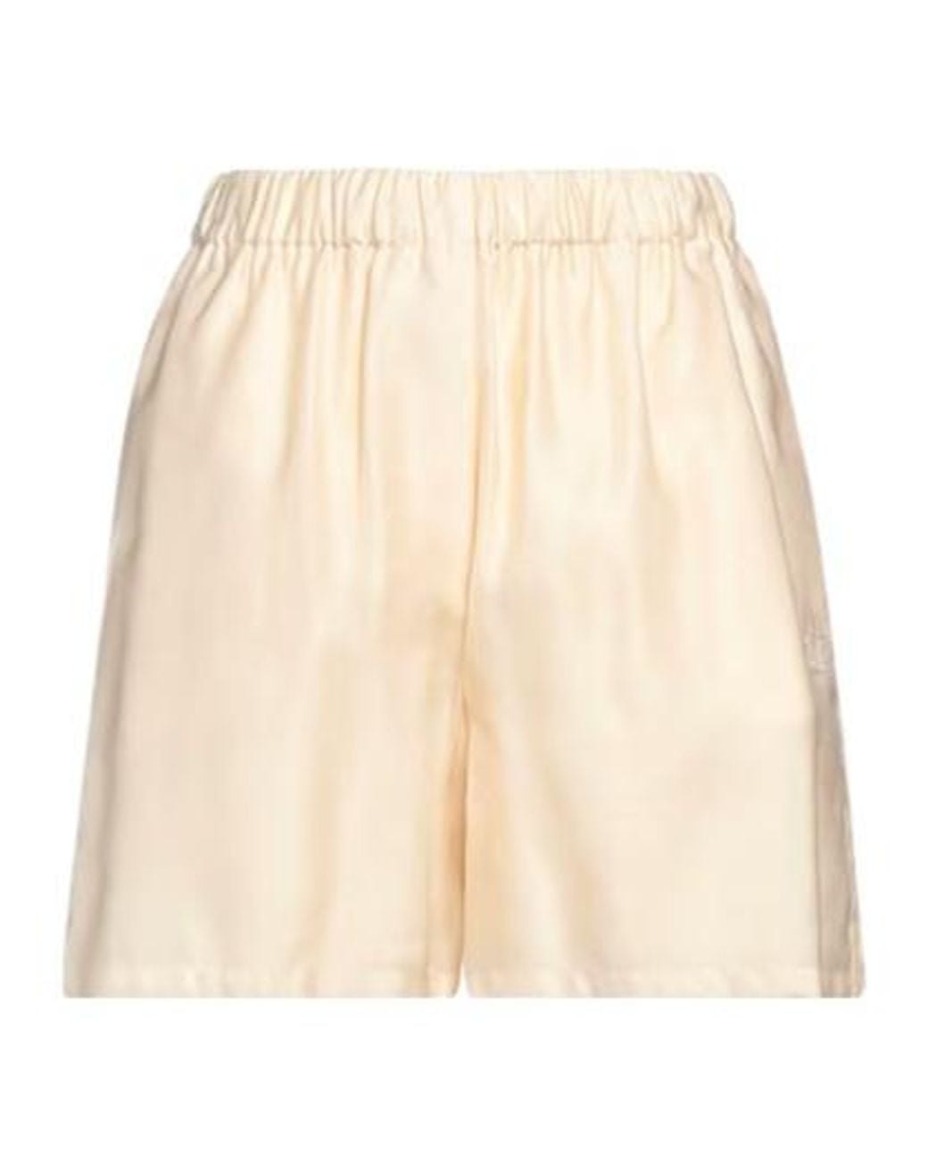 Max Mara Natural Elastic Bermuda Shorts