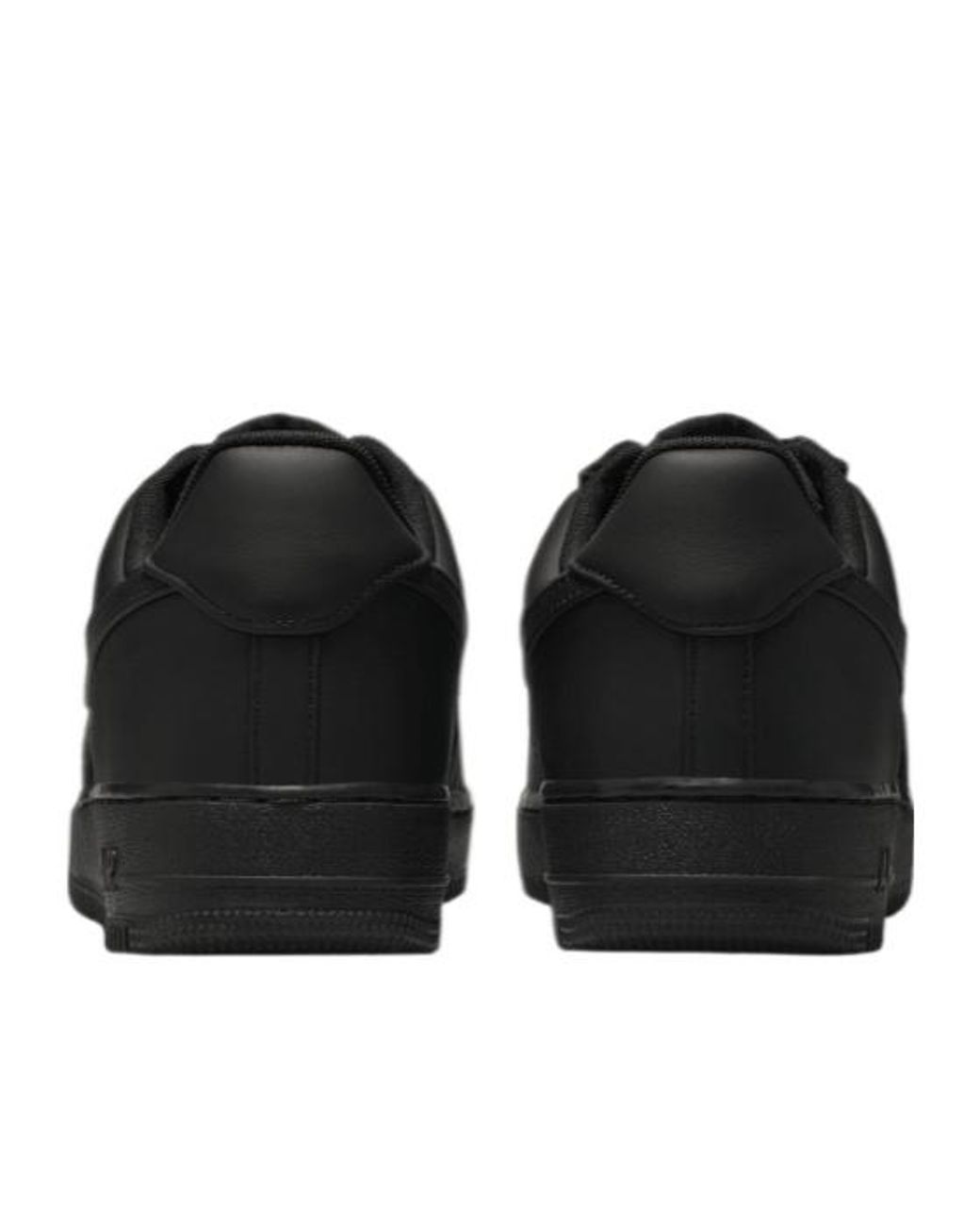 Nike Black Air Force 1 Low Retro Premium Sneakers for men