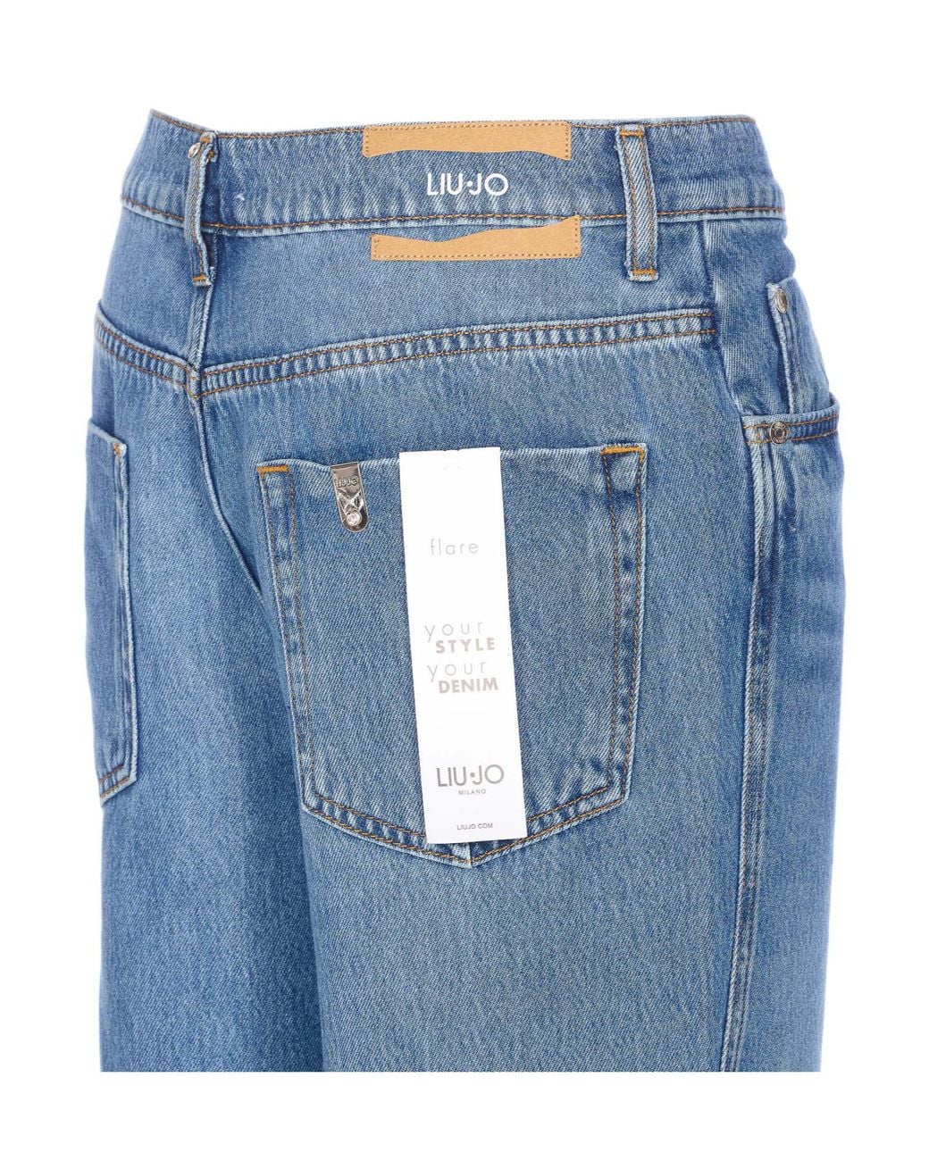Liu Jo Blue Straight Leg Jeans