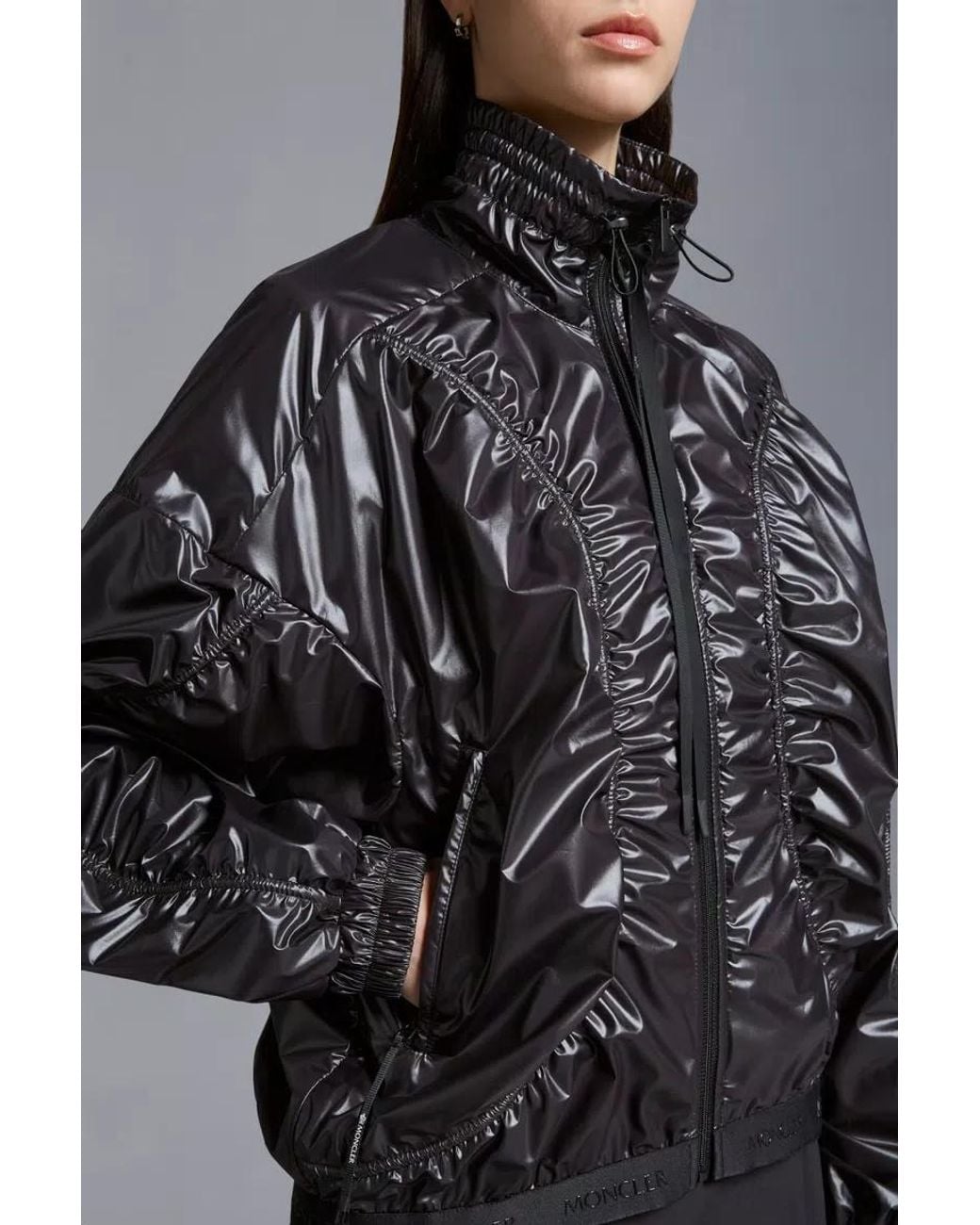 Moncler Black Doride Zip-Up Jacket