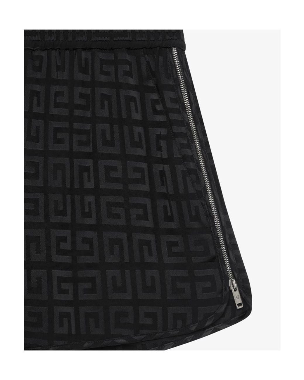 Givenchy Black 4G Jacquard Shorts