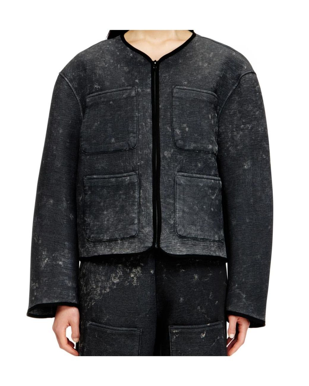DIESEL Black Pocket Detailed G Tes Jacket