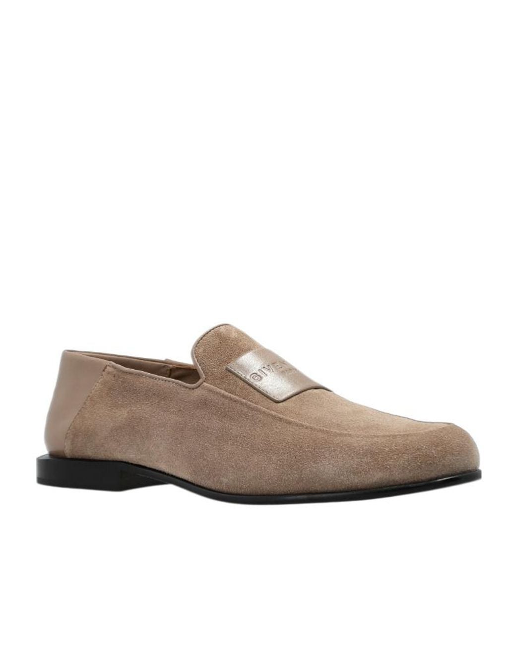 Givenchy Brown Label Slip-On Loafers